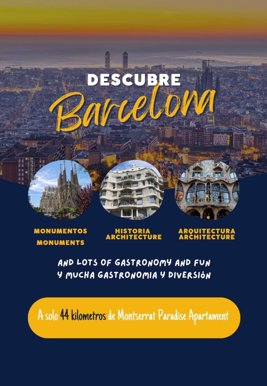 Alojamiento En Montserrat- Montserrat Paradise Apartament Monistrol de Montserrat Εξωτερικό φωτογραφία